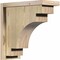 Ekena Millwork Mediterranean Rough Sawn Corbel w/Backplate, Douglas Fir, 6"W x 14"D x 14"H COR06X14X14MED01RDF - alternate 1